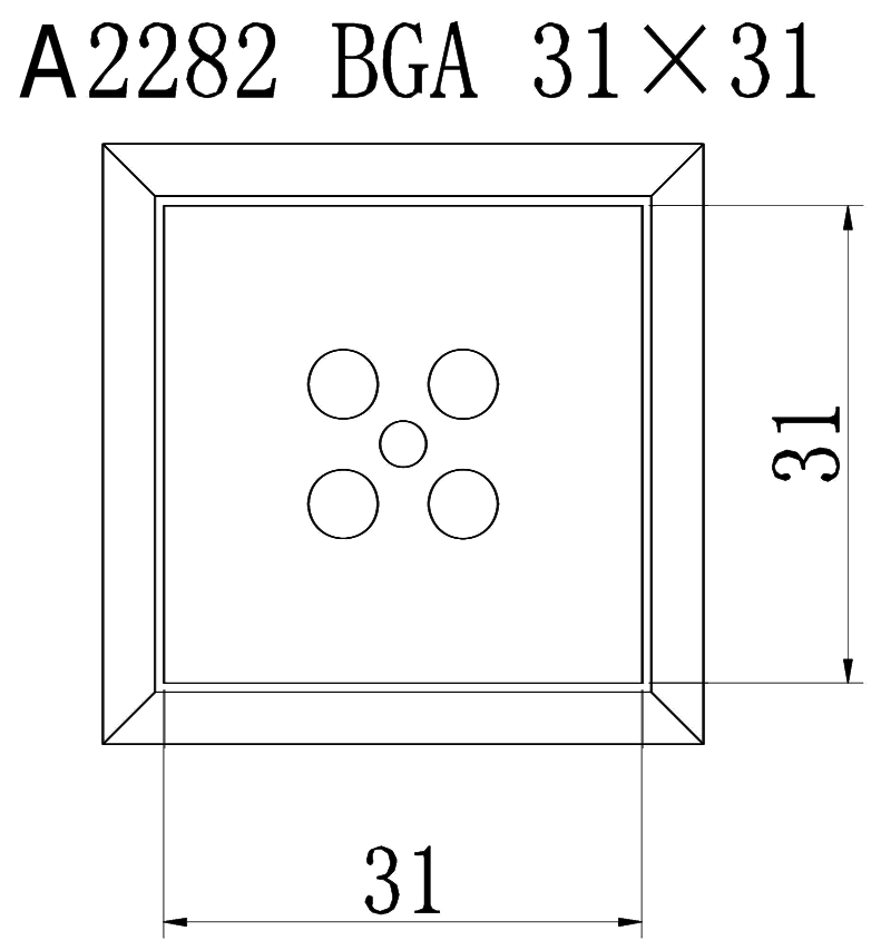 Насадка паяльная A-2282