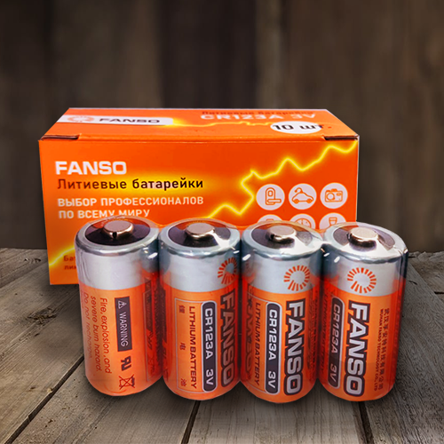 Самый популярный литиевый ХИТ CR123A от FANSO EVE Energy теперь в новой упаковке