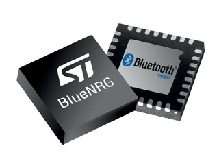 Сетевой процессор Bluetooth Low Energy от ST для батарейного питания