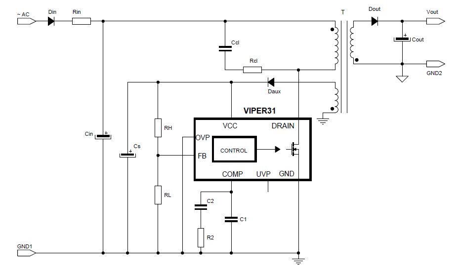 Viper 50 схема включения