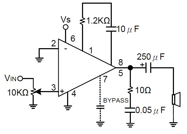 Схема унч на lm386