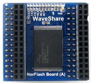 NorFlash Board (A) - оценочный модуль NorFlash памяти. 