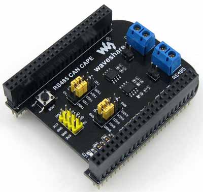 Плата расширения RS485 CAN CAPE для одноплатного миникомпьютера BeagleBone Black