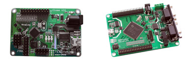 TE-TMX320F28027 (Piccolo), TE-TMS320F28335 (Delfino)