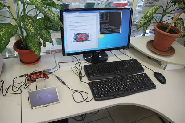 Зона тест-драйва одноплатного миникомпьютера A20-OLINUXINO-MICRO-4GB