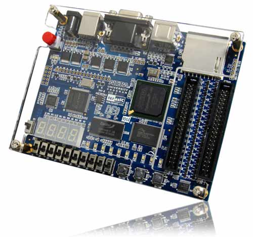 Отладочная плата ALTERA DE0 Board компании Terasic  на основе Altera Cyclone III 3C16 FPGA