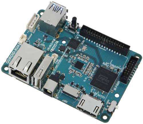 Миникомпьютер ODROID-XU4 на основе микропроцессора EXYNOS5422