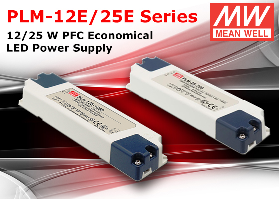 Источники питания для светодиодного освещения PLM-12E и PLM-25E
