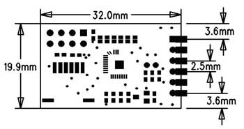 Описание выводов модуля HP04S