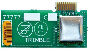 GPS-модуль ZELIA Trimble c петлевой антенной и МШУ на единой плате
