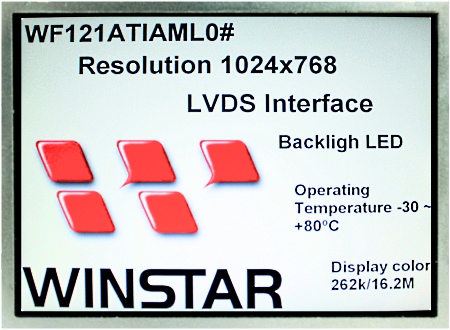 TFT-дисплей WF121ATIAML0#