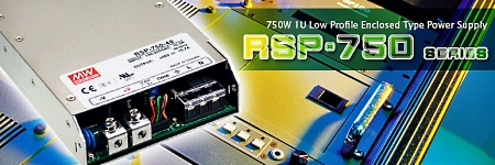 AC/DC источники типания серии RSP-750