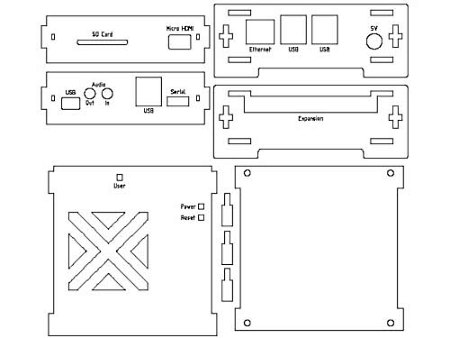 ODroid-X Slim Enclosure Kit