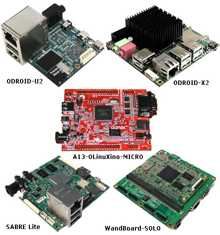 Cовременные одноплатные миникомпьютеры A13-OLinuXino, WandBoard и ODROID