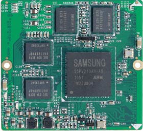 Mini2100 Processor Card – встраиваемый процессорный модуль на базе ARM Cortex-A8 процессора S5PV210 от Samsung