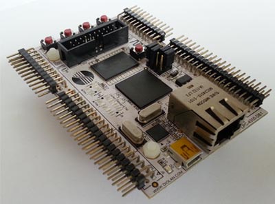 LPC4350-DB1-A – оценочная плата на базе двухъядерного микроконтроллера LPC4350-FET256 от NXP