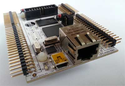 LPC4350-DB1-С – оценочная плата на базе двухъядерного микроконтроллера LPC4350-FET256 от NXP