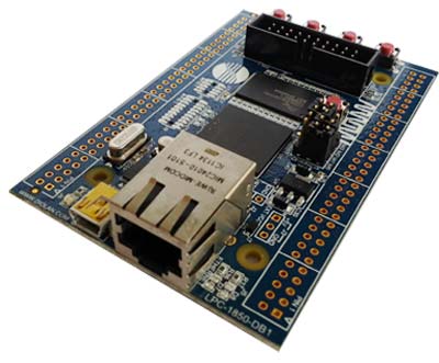 Оценочная плата LPC1850-DB1 на базе микроконтроллера LPC1850FET256