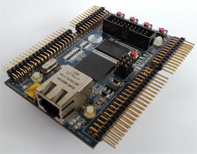 Оценочная плата LPC1850-DB1-A на базе высокопроизводительного LPC1850FET256 с напаянными штыревыми разъемами