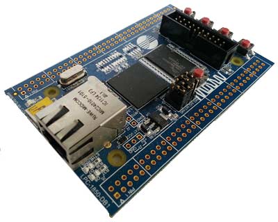 Оценочная плата LPC1850-DB1-B на базе LPC1850FET256 с внешней SDARM