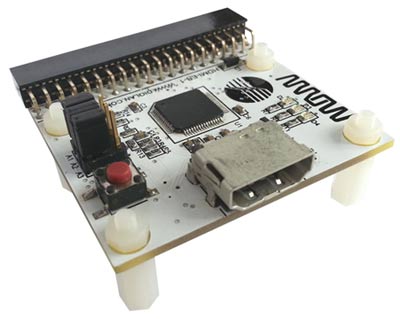 Плата расширения HDMI-EB-1 позволяет использовать графический интерфейс пользователя