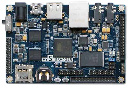 MYS-SAM9X35 – одноплатный компьютер промышленного температурного диапазона компании  MYIR.