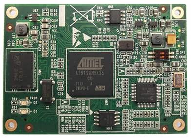 Процессорный модуль Mini6935 на базе микропроцессора AT91SAM9X35.