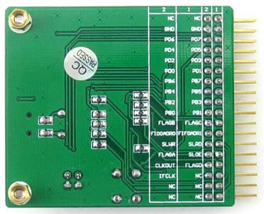 CY7C68013A USB Board [mini] - оценочная плата высокоскоростного USB интерфейса со встроенным ядром 8051 и разъемом USB mini-AB