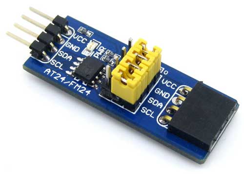 Оценочная плата памяти FM24CLXX FRAM Board с I2C интерфейсом.