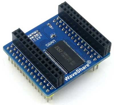 IS62WV12816BLL SRAM Board – оценочная плата для памяти SRAM.