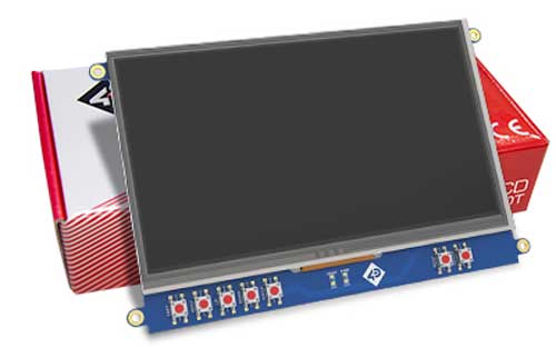 4DCAPE-70T – цветной дисплейный модуль с резистивной сенсорной панелью.