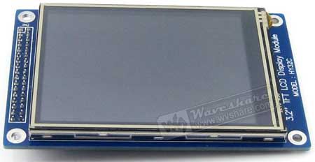  3.2inch 320x240 Touch LCD- A - дисплейный модуль 3,2” с резистивной сенсорной панелью