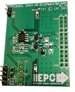 Отладочная плата полумоста EPC9004 на основе eGaN FET транзисторов EPC2012