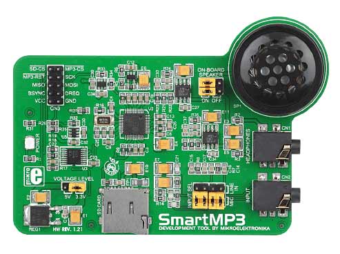 ME-SmartMP3 Board- отладочная плата стерео аудио кодека VS1053