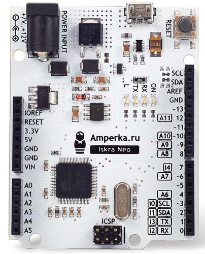 Iskra Neo – российский аналог Arduino-Leonardo