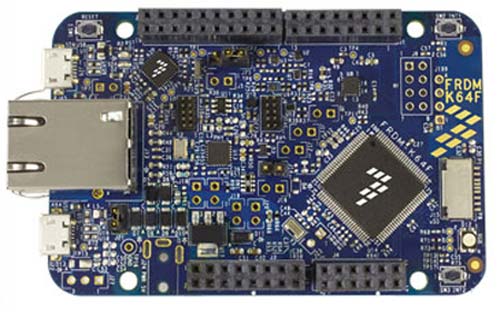 FRDM-K64F – бюджетная отладочная плата для микроконтроллеров семейства Kinetis K64, K63 и K24 от Freescale.