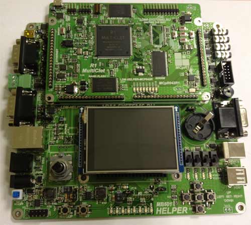 LDM-HELPER-MCP042RQ256-PROF - Отладочный комплекс российского производства семейства HELPER Main Board