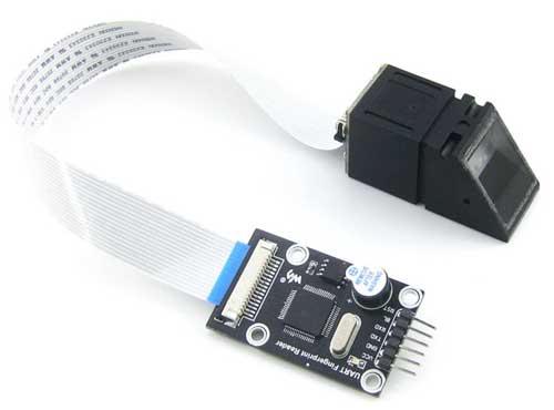 Модуль сканера отпечатков пальцев  UART Fingerprint Reader