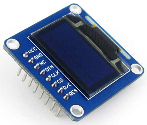 0.96inch OLED [B] - оценочная плата OLED-дисплея с диагональю 0.96 дюйма