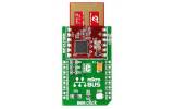 Плата расширения Bee click на основе модуля радиотрансивера MRF24J40MA от Microchip