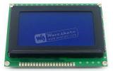 Графический LCD модуль с разрешением 128х64, белыми символами и синей задней подсветкой