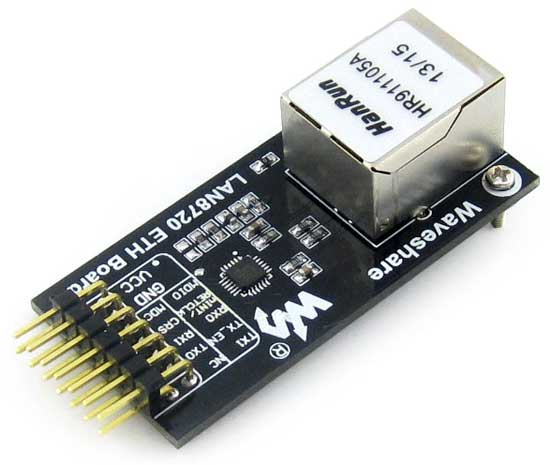 Ethernet модуль LAN8720 ETH Board. Общий вид
