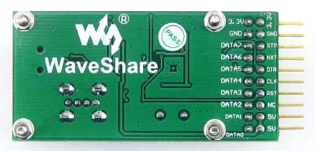 USB3300 USB HS Board. Вид снизу