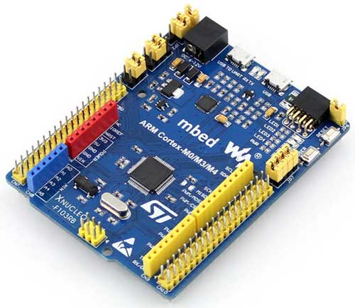 Отладочная плата XNUCLEO-F103RB. Общий вид