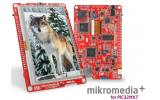 Универсальный модуль mikromedia Plus for PIC32MX7 для разработки мультимедийных приложений