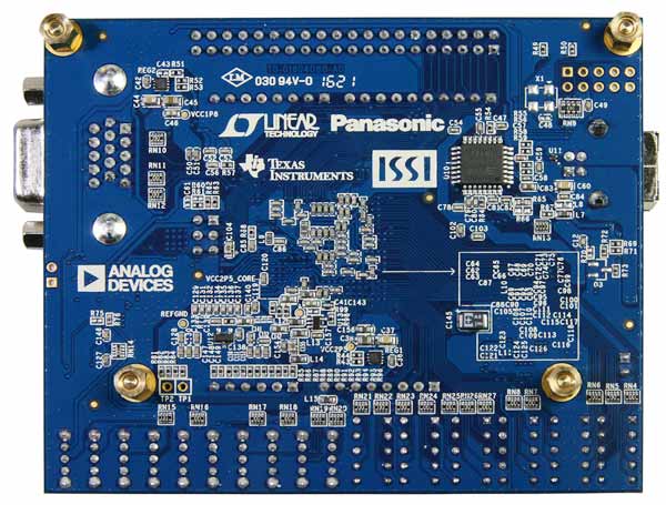 Отладочная плата DE10-Lite Board. Вид снизу
