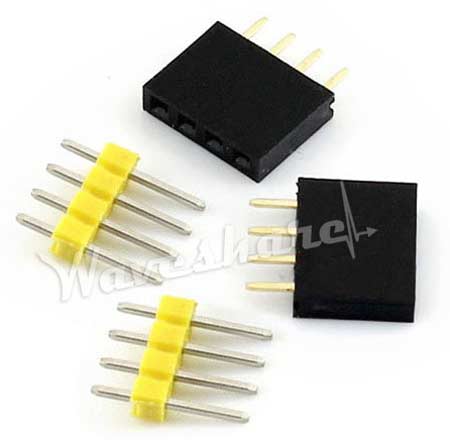 Разъемы из комплекта модуля CP2102 USB UART Board [micro]