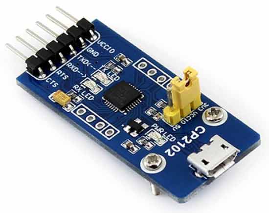 USB-UART модуль CP2102 USB UART Board [micro] с micro USB разъемом