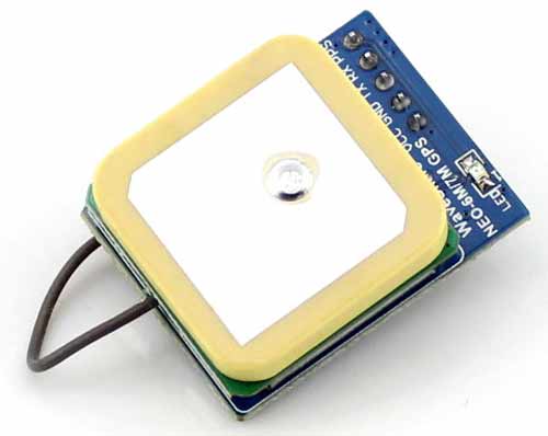 Отладочная плата UART GPS NEO-6M [B]. Общий вид