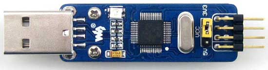 Программатор/отладчик ST-LINK/V2 [mini]. Вид сверху